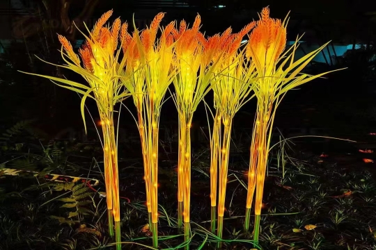 景区麦穗亮化工程