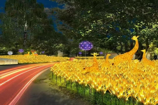 景区跑道亮化工程