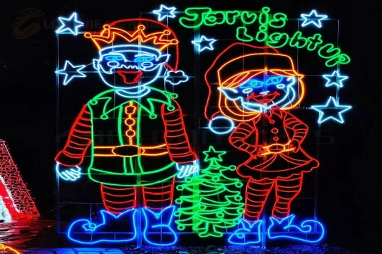 景区人物亮化工程